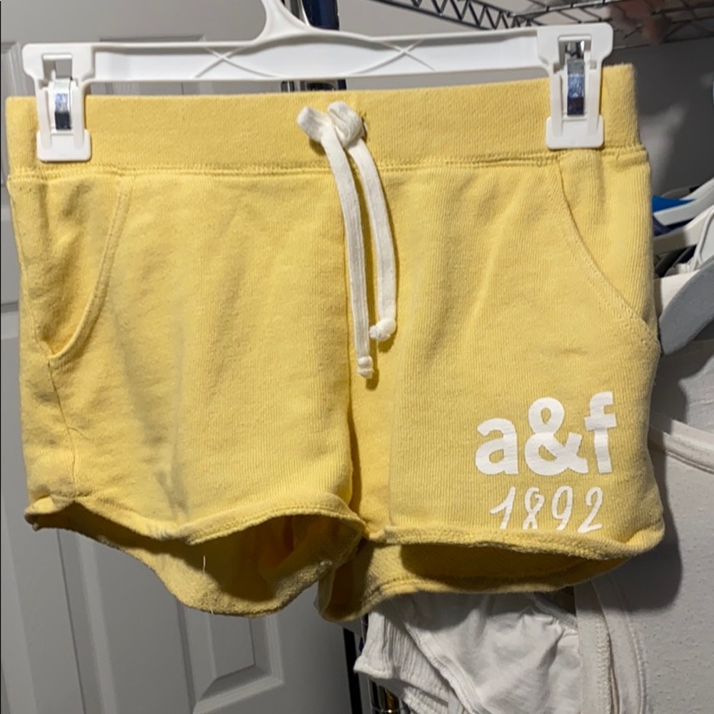 Yellow shorts